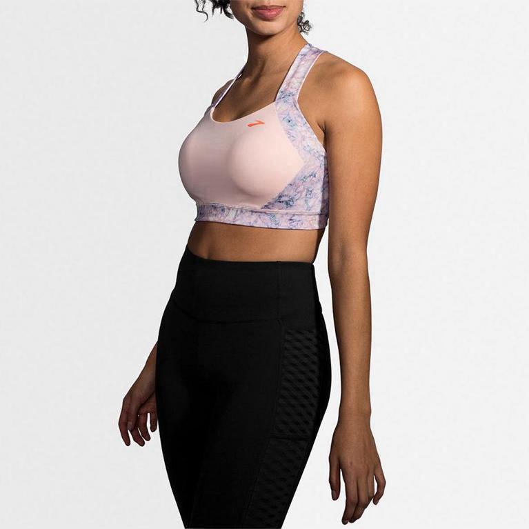 Brooks Uphold Crossback Run Bra Dam 768041-MAY Rosa